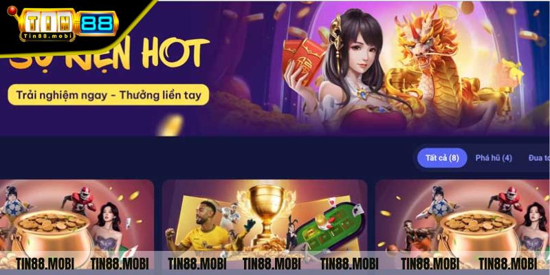 sự kiện hot tại tin88